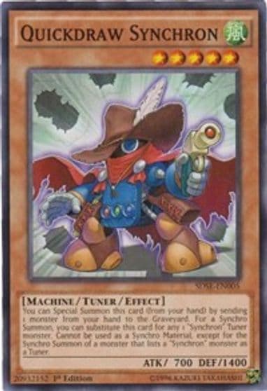Quickdraw Synchron Structure Deck: Synchron Extreme Yu-Gi-Oh! card
