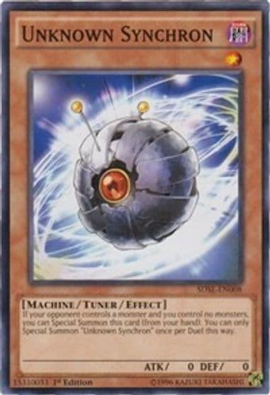 Unknown Synchron Structure Deck: Synchron Extreme Yu-Gi-Oh! card