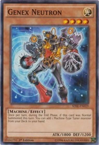 Genex Neutron Structure Deck: Synchron Extreme Yu-Gi-Oh! card