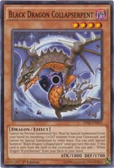 Black Dragon Collapserpent Structure Deck: Synchron Extreme Yu-Gi-Oh! card