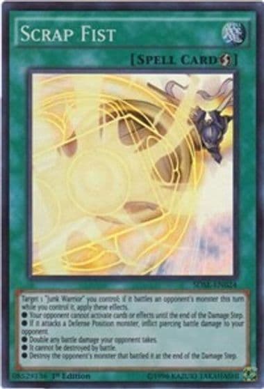 Scrap Fist Structure Deck: Synchron Extreme Yu-Gi-Oh! card