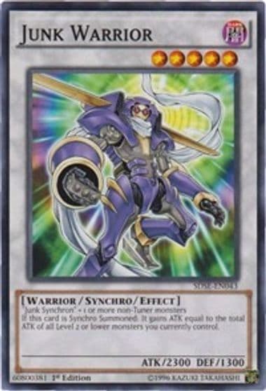 Junk Warrior Structure Deck: Synchron Extreme Yu-Gi-Oh! card