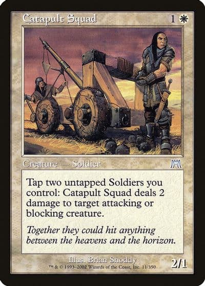 Catapult Squad Onslaught Magic card