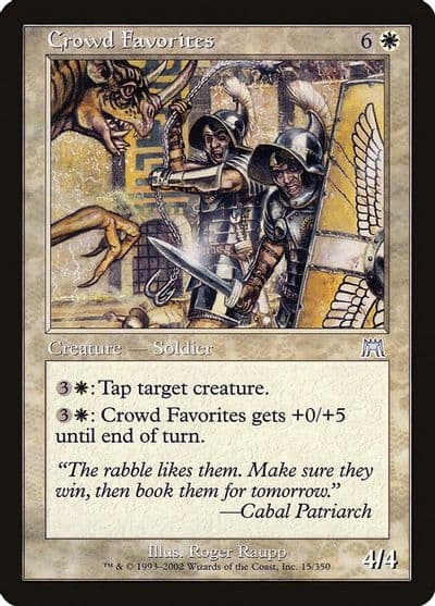 Crowd Favorites Onslaught Magic card