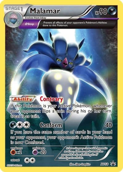 Malamar - XY58 XY Promos Pokemon card