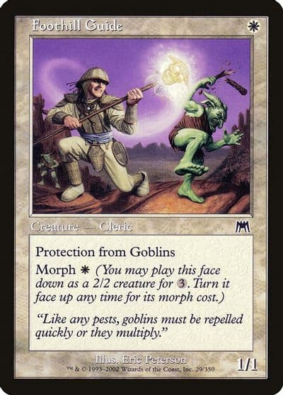 Foothill Guide Onslaught Magic card