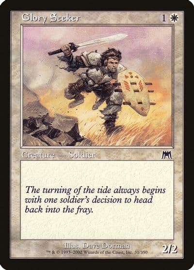 Glory Seeker Onslaught Magic card