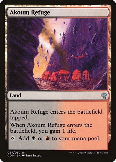 Akoum Refuge Duel Decks: Zendikar vs. Eldrazi Magic card