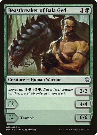 Beastbreaker of Bala Ged Duel Decks: Zendikar vs. Eldrazi Magic card