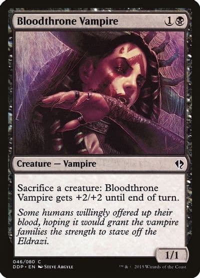 Bloodthrone Vampire Duel Decks: Zendikar vs. Eldrazi Magic card