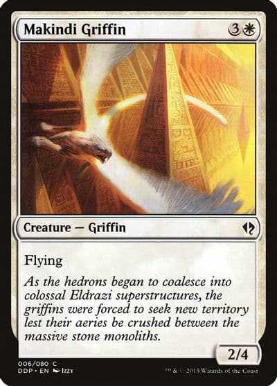 Makindi Griffin Duel Decks: Zendikar vs. Eldrazi Magic card