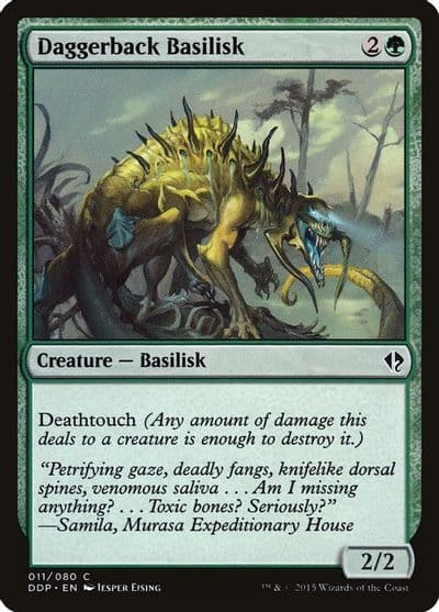 Daggerback Basilisk Duel Decks: Zendikar vs. Eldrazi Magic card