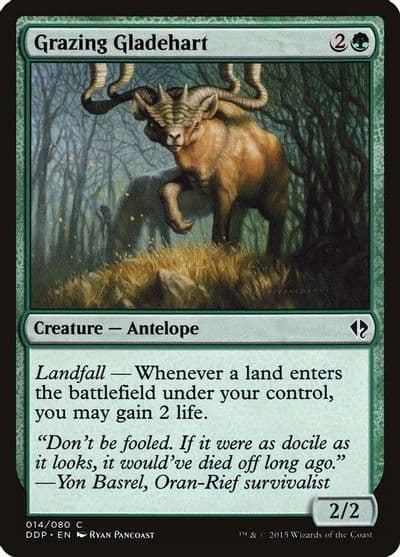 Grazing Gladehart Duel Decks: Zendikar vs. Eldrazi Magic card