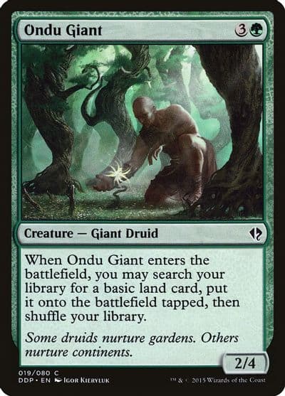 Ondu Giant Duel Decks: Zendikar vs. Eldrazi Magic card