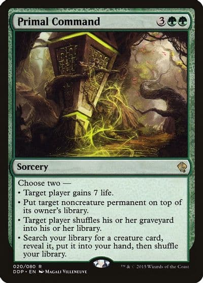 Primal Command Duel Decks: Zendikar vs. Eldrazi Magic card