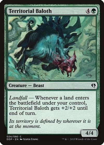Territorial Baloth Duel Decks: Zendikar vs. Eldrazi Magic card
