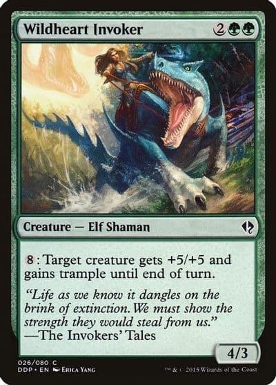 Wildheart Invoker Duel Decks: Zendikar vs. Eldrazi Magic card