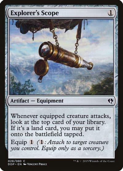 Explorers Scope Duel Decks: Zendikar vs. Eldrazi Magic card