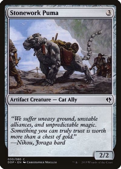 Stonework Puma Duel Decks: Zendikar vs. Eldrazi Magic card