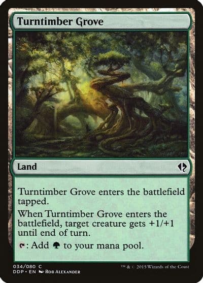 Turntimber Grove Duel Decks: Zendikar vs. Eldrazi Magic card