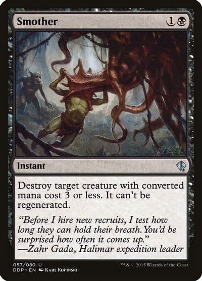 Smother Duel Decks: Zendikar vs. Eldrazi Magic card