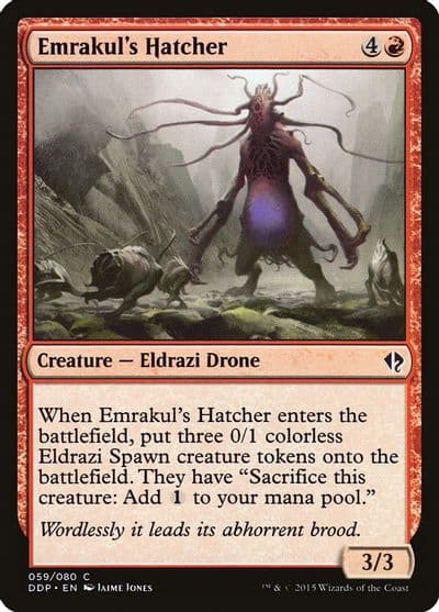 Emrakuls Hatcher Duel Decks: Zendikar vs. Eldrazi Magic card
