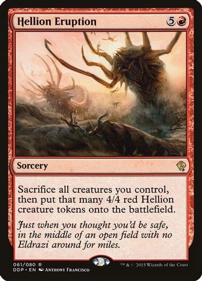 Hellion Eruption Duel Decks: Zendikar vs. Eldrazi Magic card