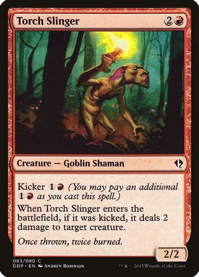 Torch Slinger Duel Decks: Zendikar vs. Eldrazi Magic card