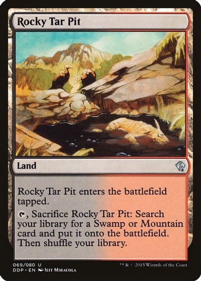 Rocky Tar Pit Duel Decks: Zendikar vs. Eldrazi Magic card