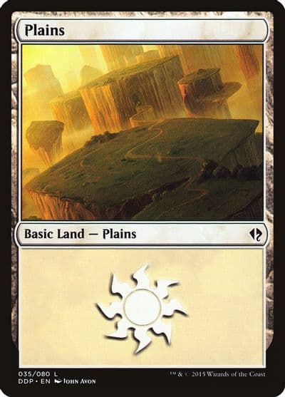 Plains 035 Duel Decks: Zendikar vs. Eldrazi Magic card