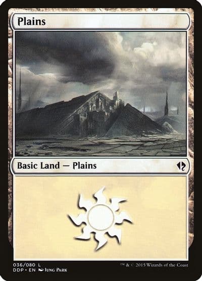 Plains 036 Duel Decks: Zendikar vs. Eldrazi Magic card