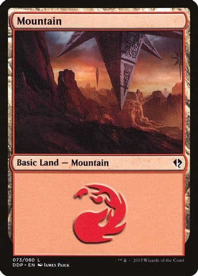Mountain 073 Duel Decks: Zendikar vs. Eldrazi Magic card