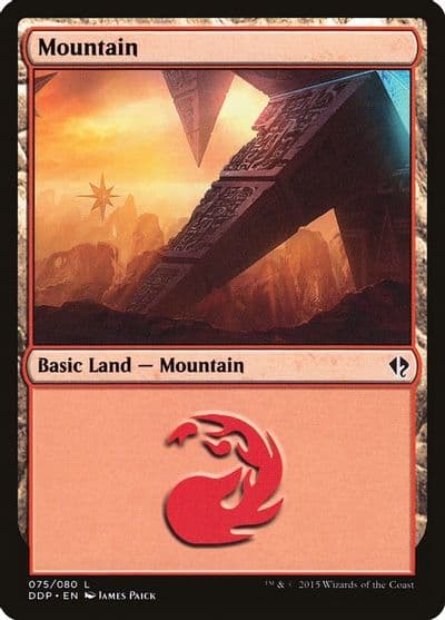 Mountain 075 Duel Decks: Zendikar vs. Eldrazi Magic card