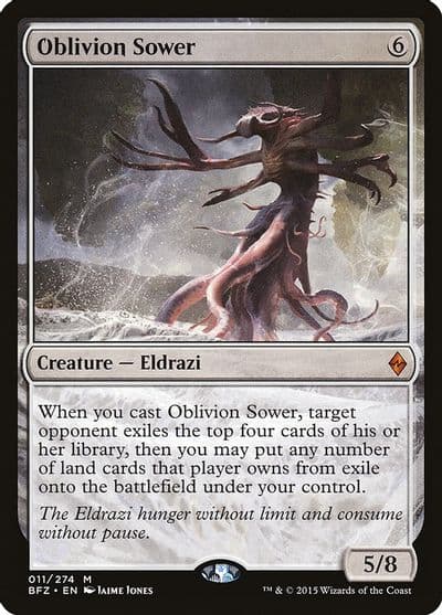 Oblivion Sower Battle for Zendikar Magic card