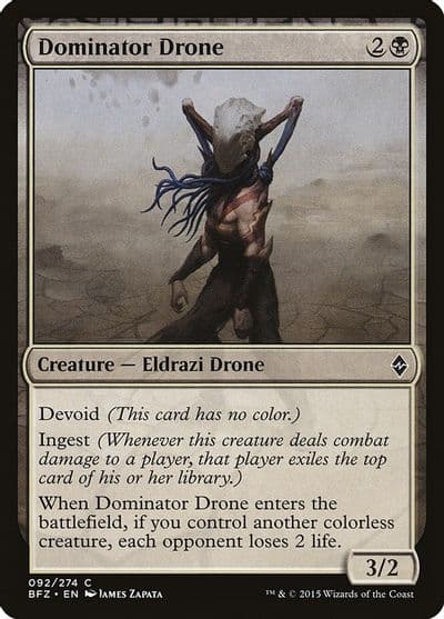 Dominator Drone Battle for Zendikar Magic card