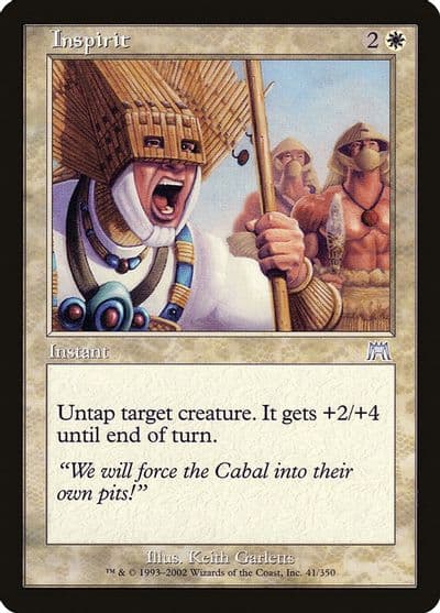 Inspirit Onslaught Magic card