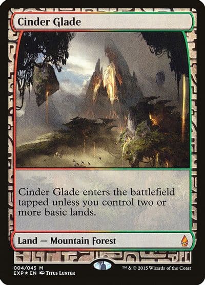Cinder Glade Zendikar Expeditions Magic card