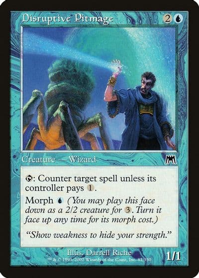 Disruptive Pitmage Onslaught Magic card