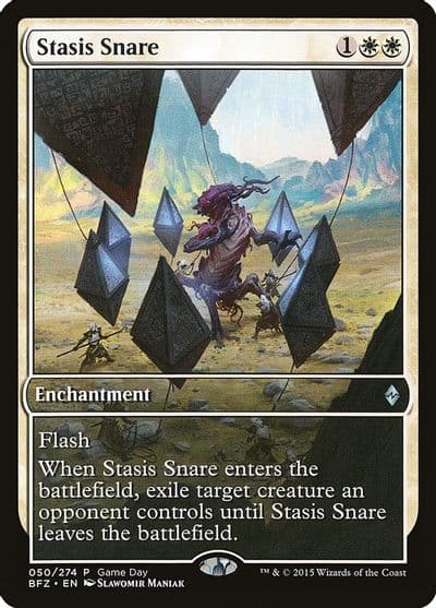 Stasis Snare Game Day & Store Championship Promos Magic card