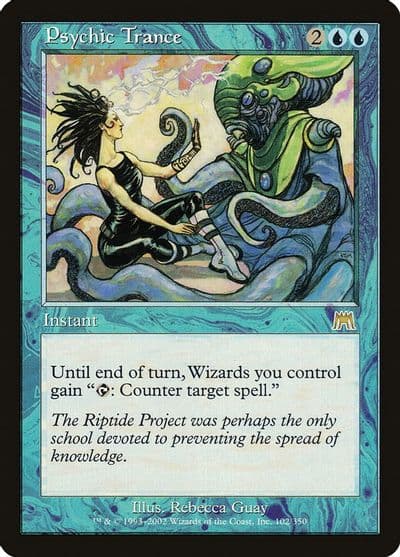 Psychic Trance Onslaught Magic card