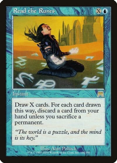 Read the Runes Onslaught Magic card
