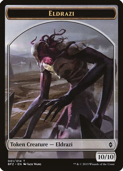 Eldrazi Token Battle for Zendikar Magic card