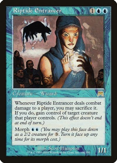 Riptide Entrancer Onslaught Magic card