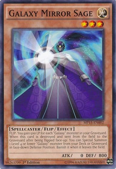Galaxy Mirror Sage 2015 Mega-Tins Mega Pack Yu-Gi-Oh! card
