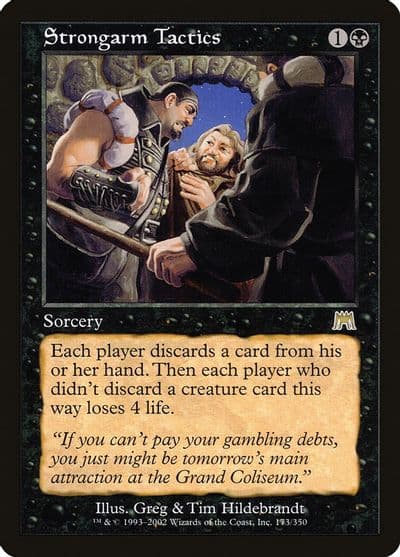 Strongarm Tactics Onslaught Magic card