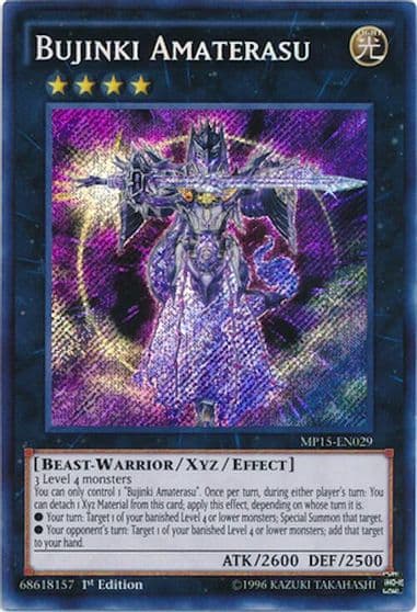 Bujinki Amaterasu 2015 Mega-Tins Mega Pack Yu-Gi-Oh! card