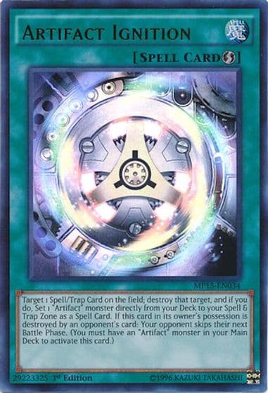 Artifact Ignition 2015 Mega-Tins Mega Pack Yu-Gi-Oh! card