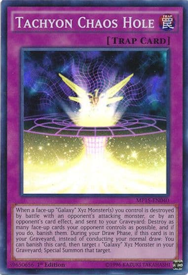 Tachyon Chaos Hole 2015 Mega-Tins Mega Pack Yu-Gi-Oh! card
