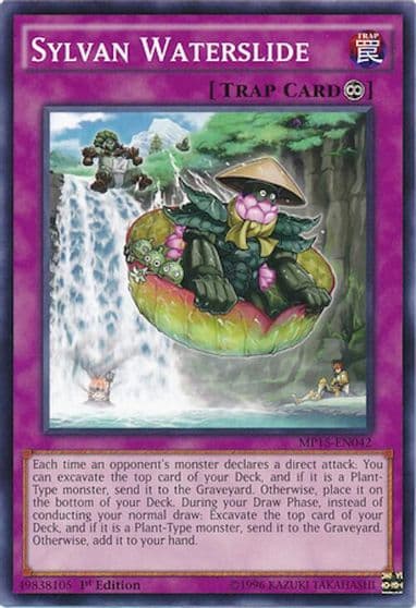 Sylvan Waterslide 2015 Mega-Tins Mega Pack Yu-Gi-Oh! card