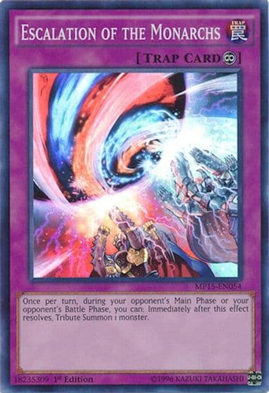 Escalation of the Monarchs 2015 Mega-Tins Mega Pack Yu-Gi-Oh! card